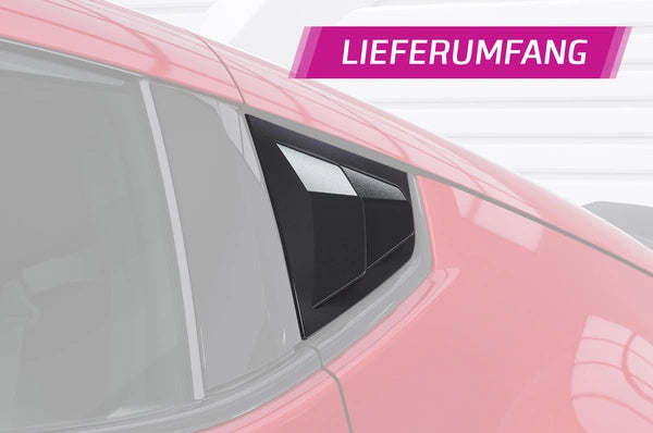 Seitenscheibenblenden mit ABE für Nissan 370Z (Z34) Coupe
