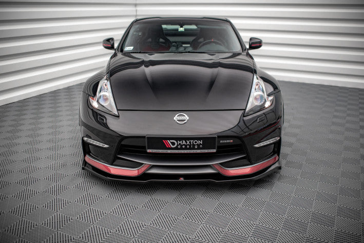 Cup Spoilerlippe Front Ansatz V.1 für Nissan 370Z Nismo Facelift