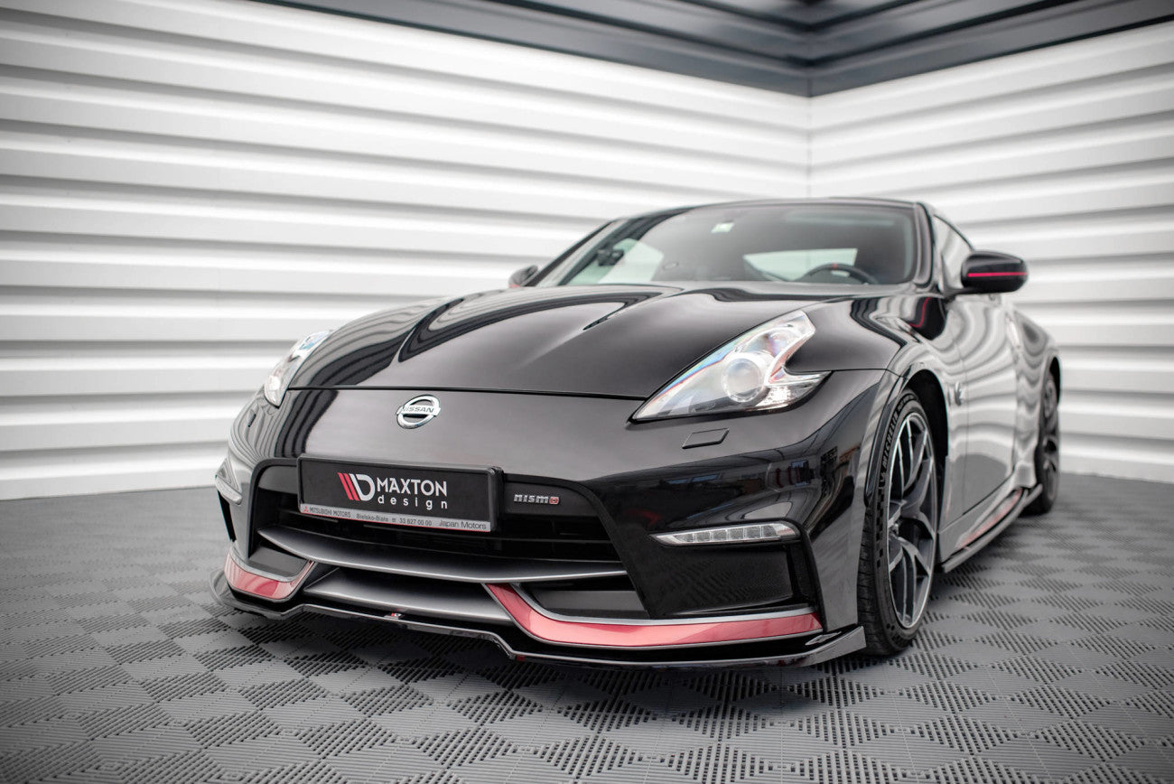 Cup Spoilerlippe Front Ansatz V.3 für Nissan 370Z Nismo Facelift