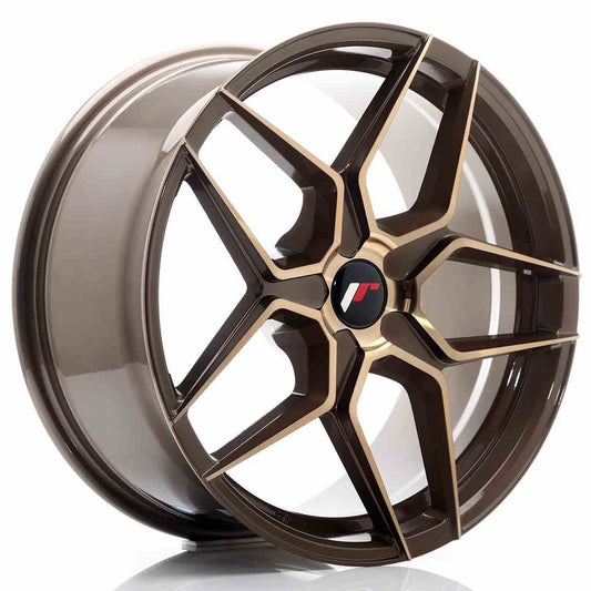 JR Wheels JR34 19x8,5 ET20-40 5H BLANK Silver Machined Face